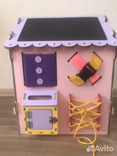 Бизиборд домик со светом