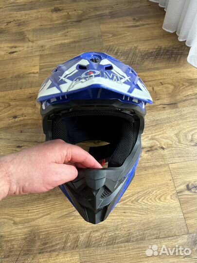 Детский кроссовый шлем