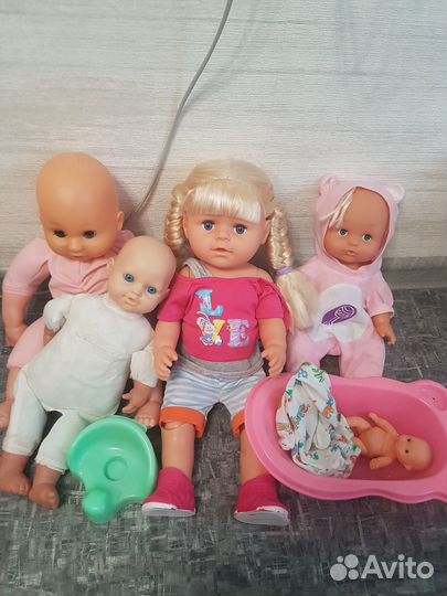 Куклы пупсы пакетом
