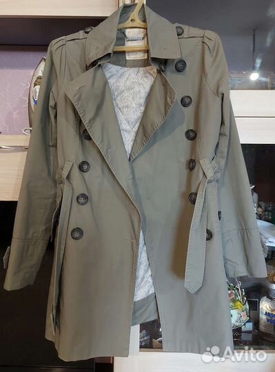 Тренч Pull & Bear (42р)