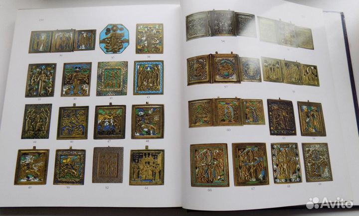 Неповторимые краски русской эмали. Каталог икон