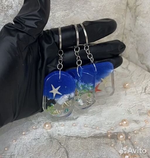 Брелки из эпоксидной смолы