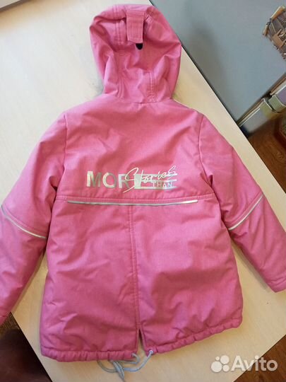 Большой комплект зимней одежды для девочки 116