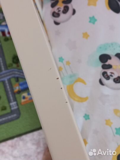 Кроватка круг/овал трансформер с маятником