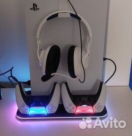 Док станция PS5 / Зарядка / Охлаждение