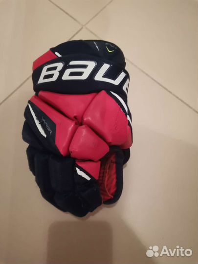 Краги хоккейные bauer vapor x2.9размер 10 детские