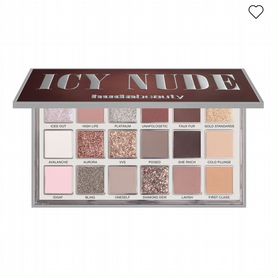 Палетка теней Huda Beauty Icy Nude в наличии