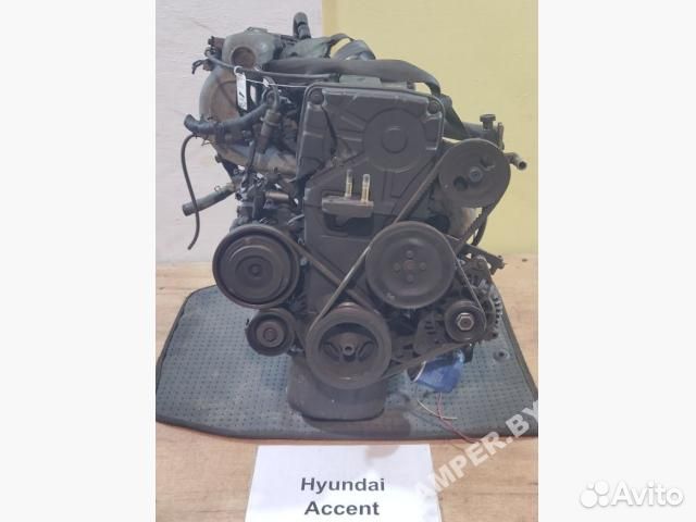 G4FK Двигатель к Hyundai Accent, 1999 г. 1.5 л, бе