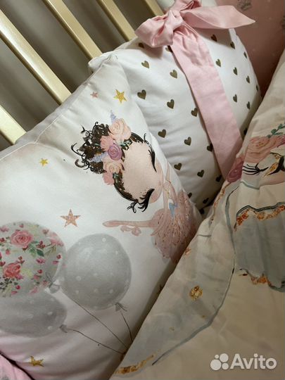 Бортики в детскую кроватку