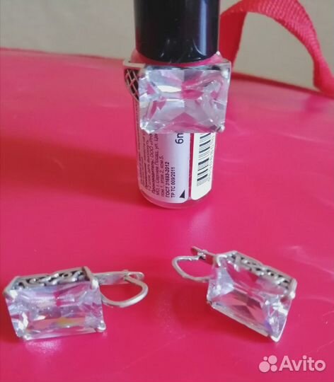 Серебряные серьги