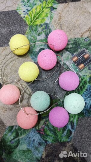 Гирлянда шарики