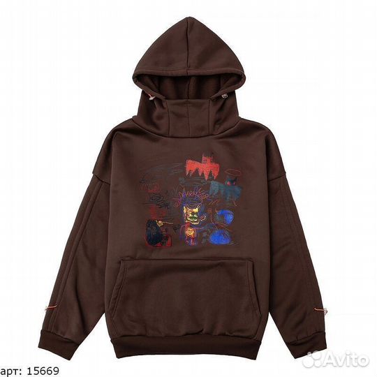 Худи Коричневое