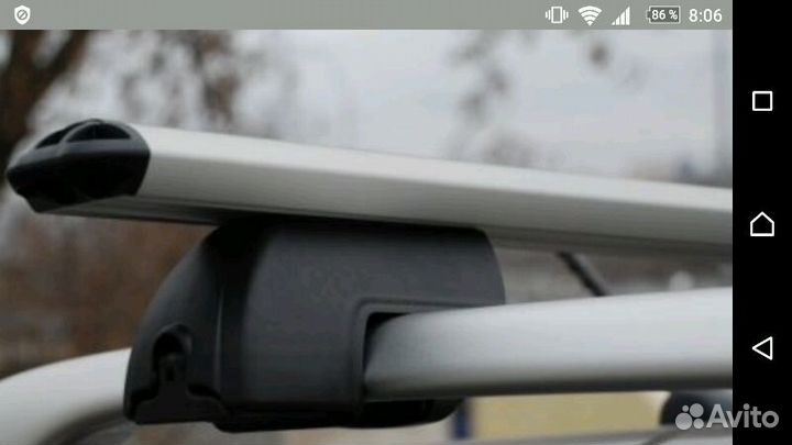 Багажник на рейлинги для Vw Touareg с 02-16г