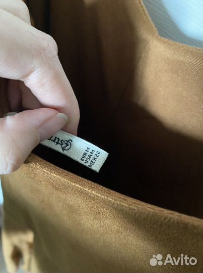 Комбинезон stradivarius под замшу