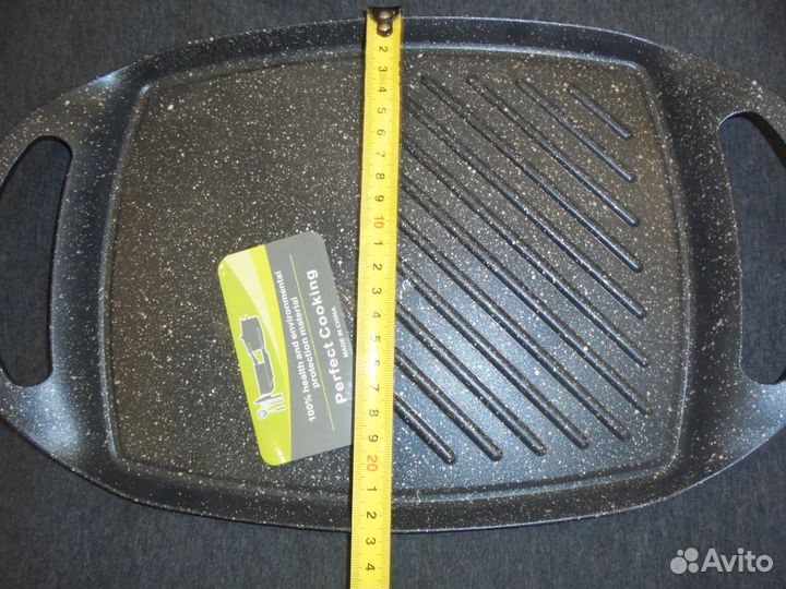 Сковорода-гриль прямоугольный perfect cooking