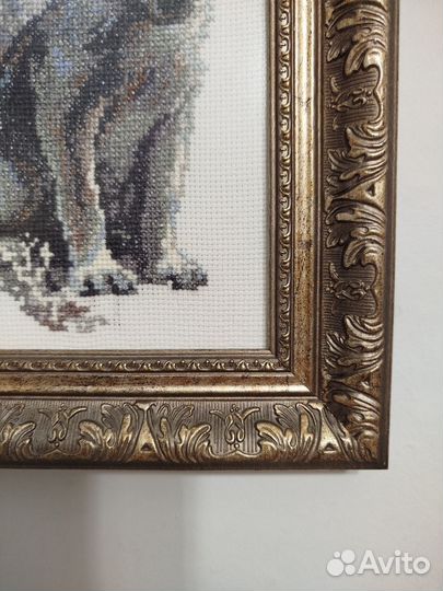 Картина вышитая крестом