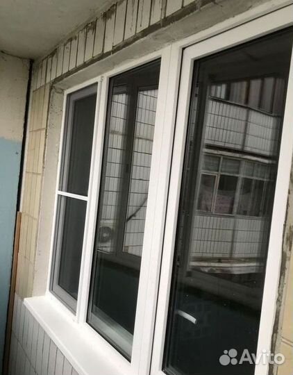 Остекление окон и балконов пвх