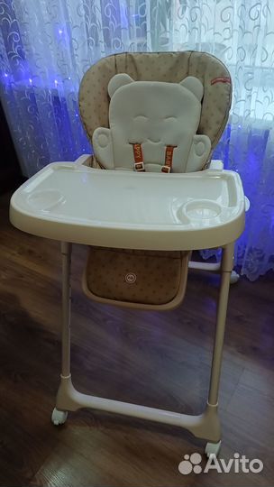 Стульчик для кормления happy baby
