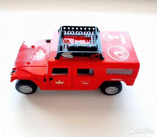 Машинка внедорожник большая пластик