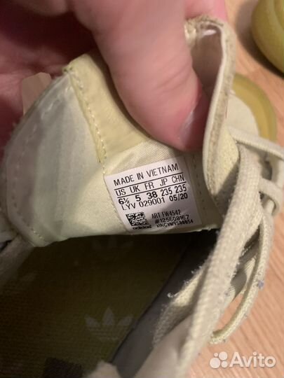 Кеды adidas nizza high