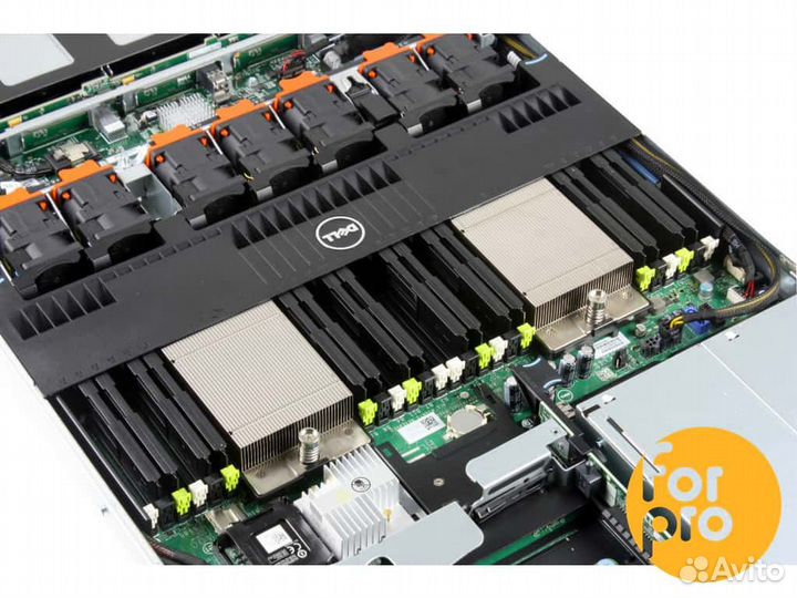 Сервер dell R620 8SFF 2xE5-2643v2 176GB, H710