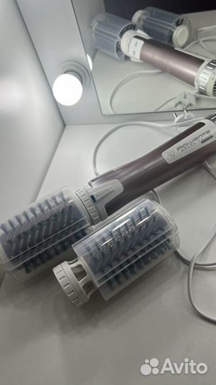 Фен щетка вращающаяся rowenta
