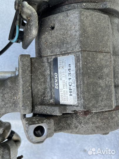 Компрессор кондиционера denso hfc134a Honda