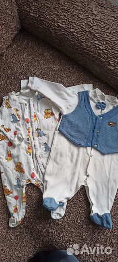 Одежда для новорожденных на мальчика 0-3 мес
