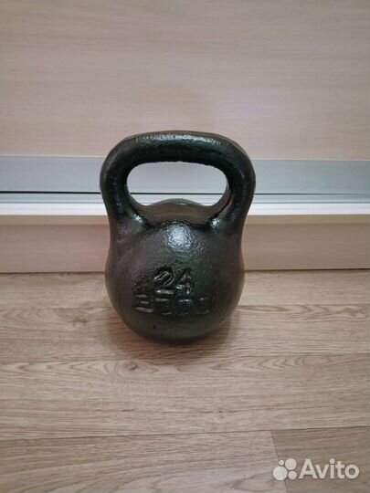 Гиря 16кг, 24кг, 4кг, гантели 20, 16, 10