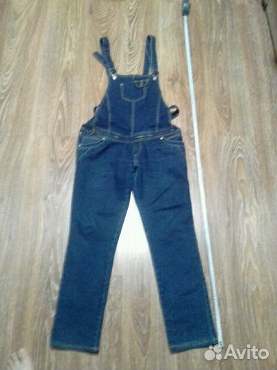 Джинсовый камбинзон для беременных