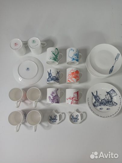 Чайный набор сервиз 12 персон Whittard 1886 новый