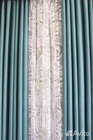 Шторы блэкаут готовые +под заказ (комплект 2шт)