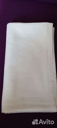 Скатерть лен жаккард СССР