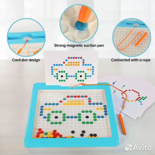 Магнитная мозаика новая