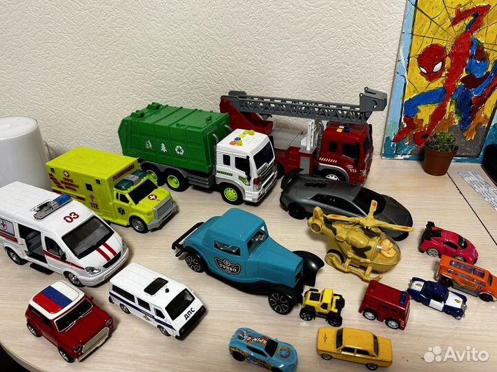 Детские машинки игрушки пакетом
