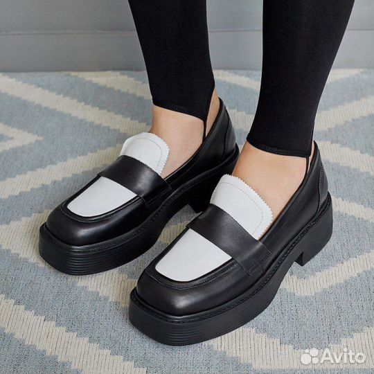 Лоферы женские кожаные 38 размер