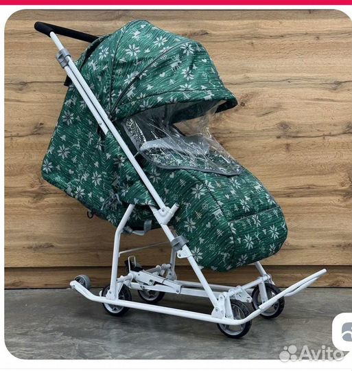 Санки коляска nika