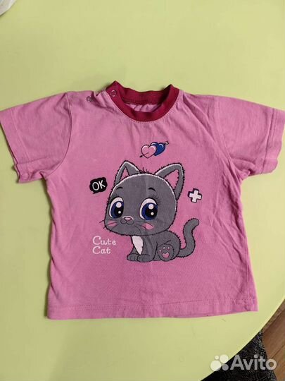 Вещи пакетом на девочку 80-86 размер