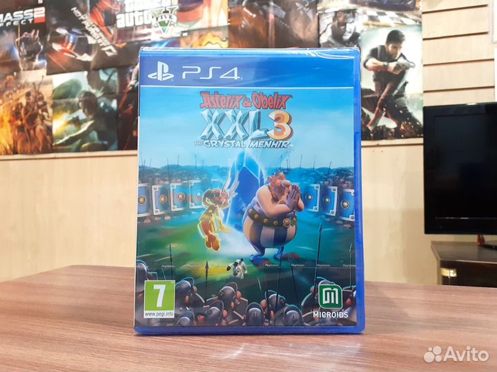 Asterix & Obelix XXL 3 (PS4, новый, англ.)