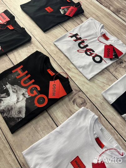 Футболка Hugo Boss хлопок LUX мужская