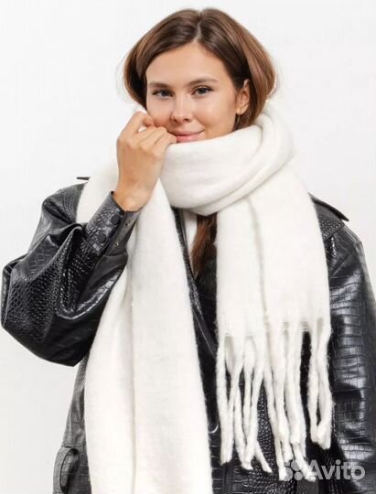 Шарф большой теплый