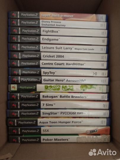 Диски для Sony PS2 лицензия