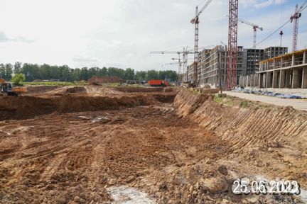 Ход строительства ЖР «Дзен-кварталы» 3 квартал 2023