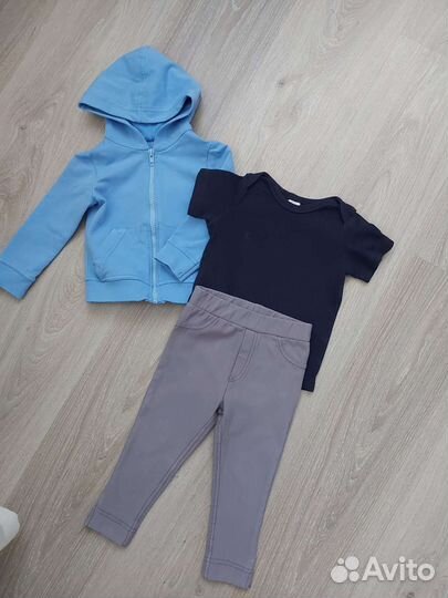 Вещи пакетом на мальчика 80 86