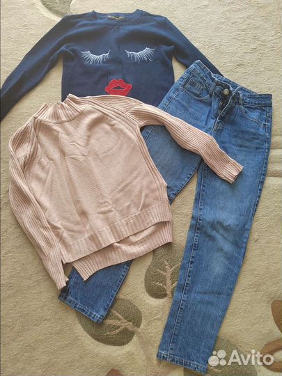 Вещи пакетом на девочку 8-10 лет