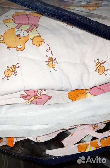 Бортики (одеяло, балдахин) в кроватку