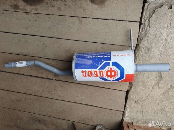 Глушитель на renault sandero stepway