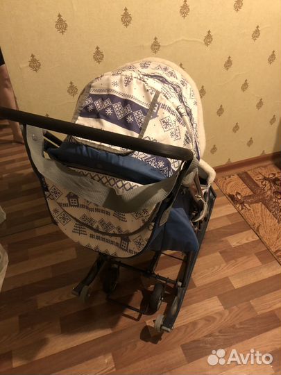 Детские санки коляска бу