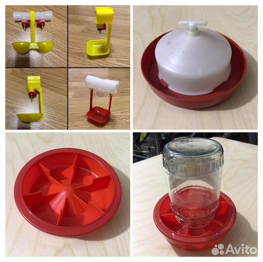 Поилки. Кормушки. Для птиц. Новые