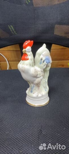 Графин-штоф Петушок, фарфор,гфз,ссср 60-е годы